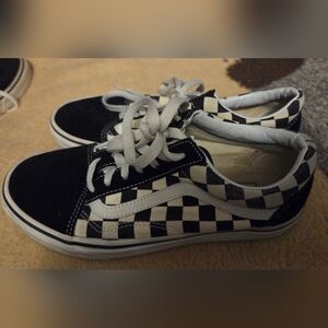 Checkered Vans
